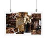 Espresso Coffee Theme Matte Horizontal Posters