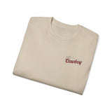 Country Dad Shirt - 'Cowboy Father' in Coors Light Font, Western Theme Tee