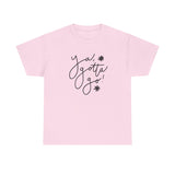 Ya, Gotta Go! Short Sleeve Minimalistic Tee - Playful Saying for Girls on the Go, Fun graphic tee