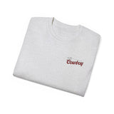 Country Dad Shirt - 'Cowboy Father' in Coors Light Font, Western Theme Tee