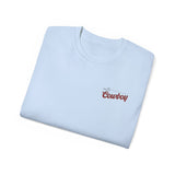 Country Dad Shirt - 'Cowboy Father' in Coors Light Font, Western Theme Tee