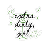Extra Dirty Martini Kiss-Cut Sticker