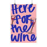 Vintage Food Poster, Wine Print, Retro Food Art, Bar Cart Print, Vintage drink Print, Aesthetic Kitchen Print Matte Vertical Posters