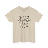 Ya, Gotta Go! Short Sleeve Minimalistic Tee - Playful Saying for Girls on the Go, Fun graphic tee