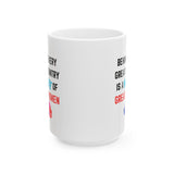 Feminist Women's Ceramic Mug, (11oz, 15oz)