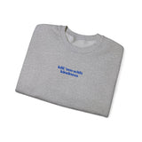 Kill 'Em With Kindness Graphic Quote Crewneck Sweatshirt