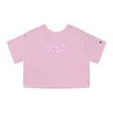 Barbie "Its not me its you" Champion Crop Top for Barbie Movie