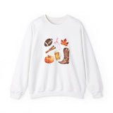 Fall Themed Crewneck Sweatshirt
