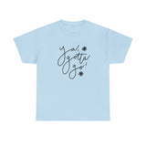 Ya, Gotta Go! Short Sleeve Minimalistic Tee - Playful Saying for Girls on the Go, Fun graphic tee