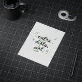 "Extra Dirty Girl" Martini Print