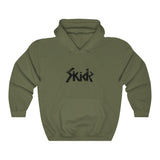 Revised Skids Logo Gildan Hoodie (center black logo)