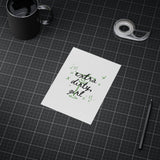 "Extra Dirty Girl" Martini Print