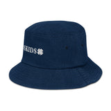 Double Clover Denim bucket hat