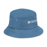 Double Clover Denim bucket hat