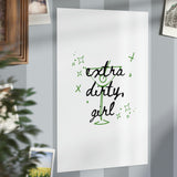 "Extra Dirty Girl" Martini Print