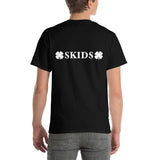 Skids Double Clover Short Sleeve Gildan (6 oz) T-Shirt (Front & Back