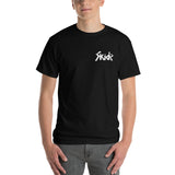 Revised Skids Logo Gildan (6 oz) Short Sleeve (pocket/big back white logo)
