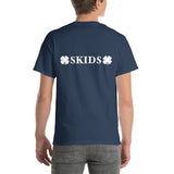 Skids Double Clover Short Sleeve Gildan (6 oz) T-Shirt (Front & Back