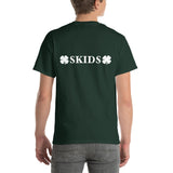 Skids Double Clover Short Sleeve Gildan (6 oz) T-Shirt (Front & Back