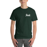 Revised Skids Logo Gildan (6 oz) Short Sleeve (pocket/big back white logo)