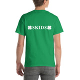 Skids Double Clover Short Sleeve Gildan (6 oz) T-Shirt (Front & Back