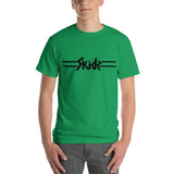 Revised Skids Logo w/ Lines Gildan (6 oz) Short Sleeve (center logo)
