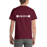 Skids Double Clover Short Sleeve Gildan (6 oz) T-Shirt (Front & Back