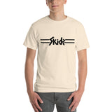 Revised Skids Logo w/ Lines Gildan (6 oz) Short Sleeve (center logo)