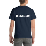 Skids Double Clover Short Sleeve Gildan (6 oz) T-Shirt (Front & Back