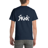 Revised Skids Logo Gildan (6 oz) Short Sleeve (pocket/big back white logo)