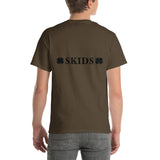 Skids Double Clover Glidan (6 oz) Short Sleeve T-Shirt