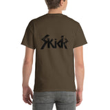 Revised Skids Logo Gildan (6 oz) Short Sleeve (pocket/big back logo)