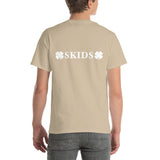 Skids Double Clover Short Sleeve Gildan (6 oz) T-Shirt (Front & Back
