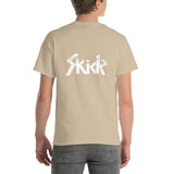 Revised Skids Logo Gildan (6 oz) Short Sleeve (pocket/big back white logo)