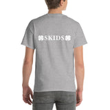 Skids Double Clover Short Sleeve Gildan (6 oz) T-Shirt (Front & Back