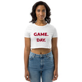 Game. Day. Crop Top