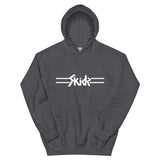 Revised Skids Logo w/ Lines Gildan Hoodie (center white logo)