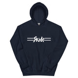 Revised Skids Logo w/ Lines Gildan Hoodie (center white logo)