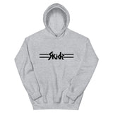 Revised Skids Logo w/ Lines Gildan Hoodie (center logo)