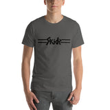 Revised Skids Logo w/ Lines Unisex t-shirt (4.2 oz) (center)