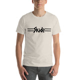 Revised Skids Logo w/ Lines Unisex t-shirt (4.2 oz) (center)