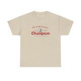 Vintage Beer Style T-Shirt: The World's Greatest Beer Drinkin' Champion - Perfect for Fourth of July, Father's Day, Life of Party Gift