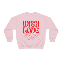 WITH LOVE, XO DZ Crewneck Sweatshirt