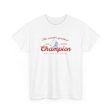 Vintage Beer Style T-Shirt: The World's Greatest Beer Drinkin' Champion - Perfect for Fourth of July, Father's Day, Life of Party Gift