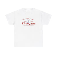 Vintage Beer Style T-Shirt: The World's Greatest Beer Drinkin' Champion - Perfect for Fourth of July, Father's Day, Life of Party Gift