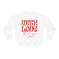 WITH LOVE, XO DZ Crewneck Sweatshirt