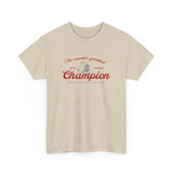 Vintage Beer Style T-Shirt: The World's Greatest Beer Drinkin' Champion - Perfect for Fourth of July, Father's Day, Life of Party Gift