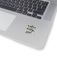 Extra Dirty Martini Kiss-Cut Sticker