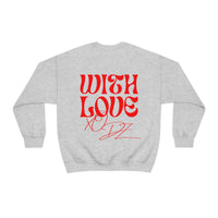 WITH LOVE, XO DZ Crewneck Sweatshirt