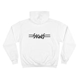 Skids (Small logo in front & Skids lined logo in back) Champion Hoodie